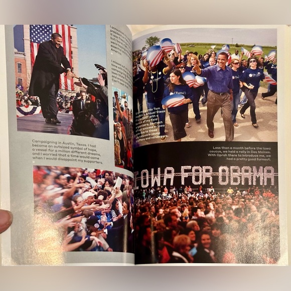 A Promised Land Barack Obama HBDJ First Edition Presidential Biography Book - Picture 11 of 16